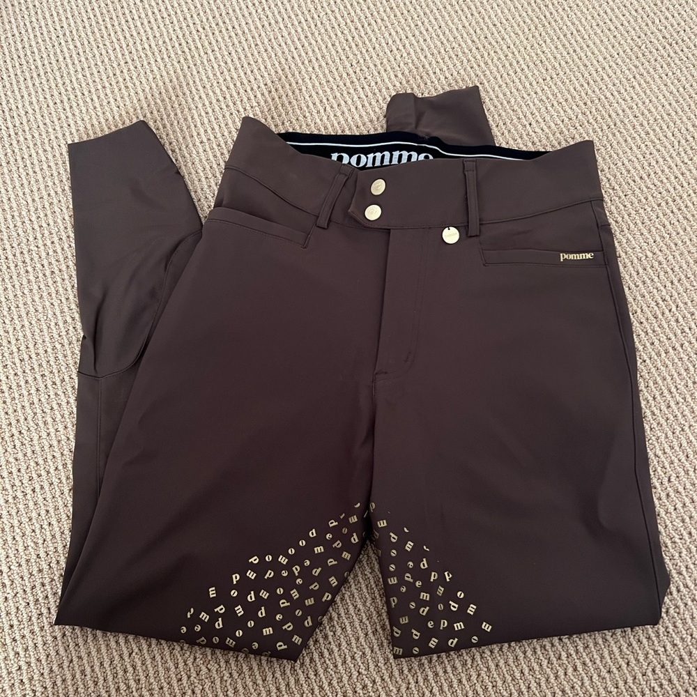 Pomme Brown & Gold Breeches